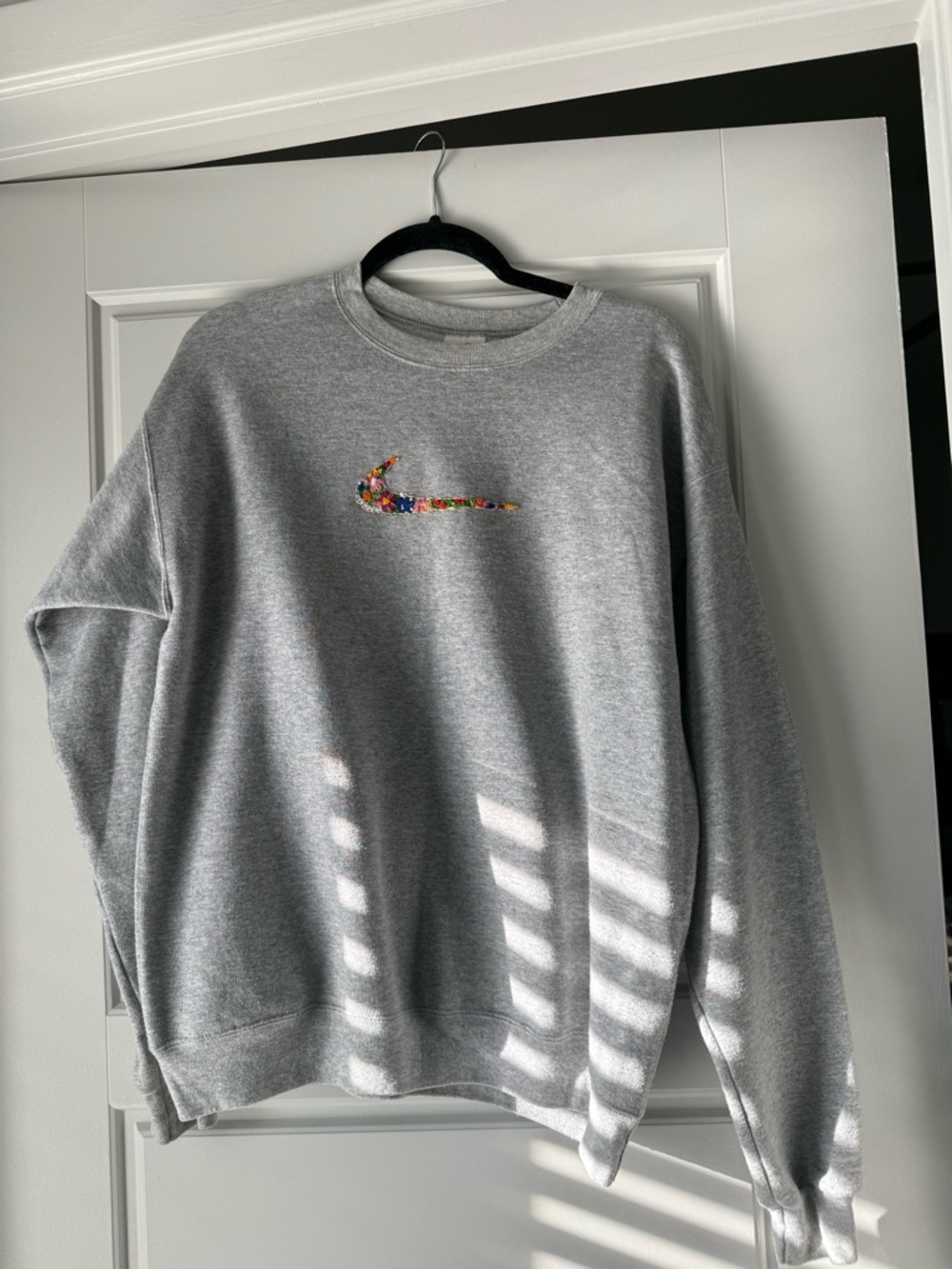 Hanes EcoSmart Light Gray Crewneck Sweatshirt